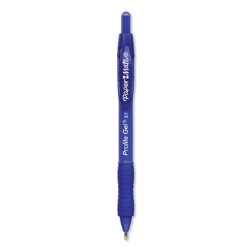 Paper Mate® Profile Gel Pen, Retractable, Medium 0.7 Mm, Blue Ink, Translucent Blue Barrel, 36-pack freeshipping - TVN Wholesale
